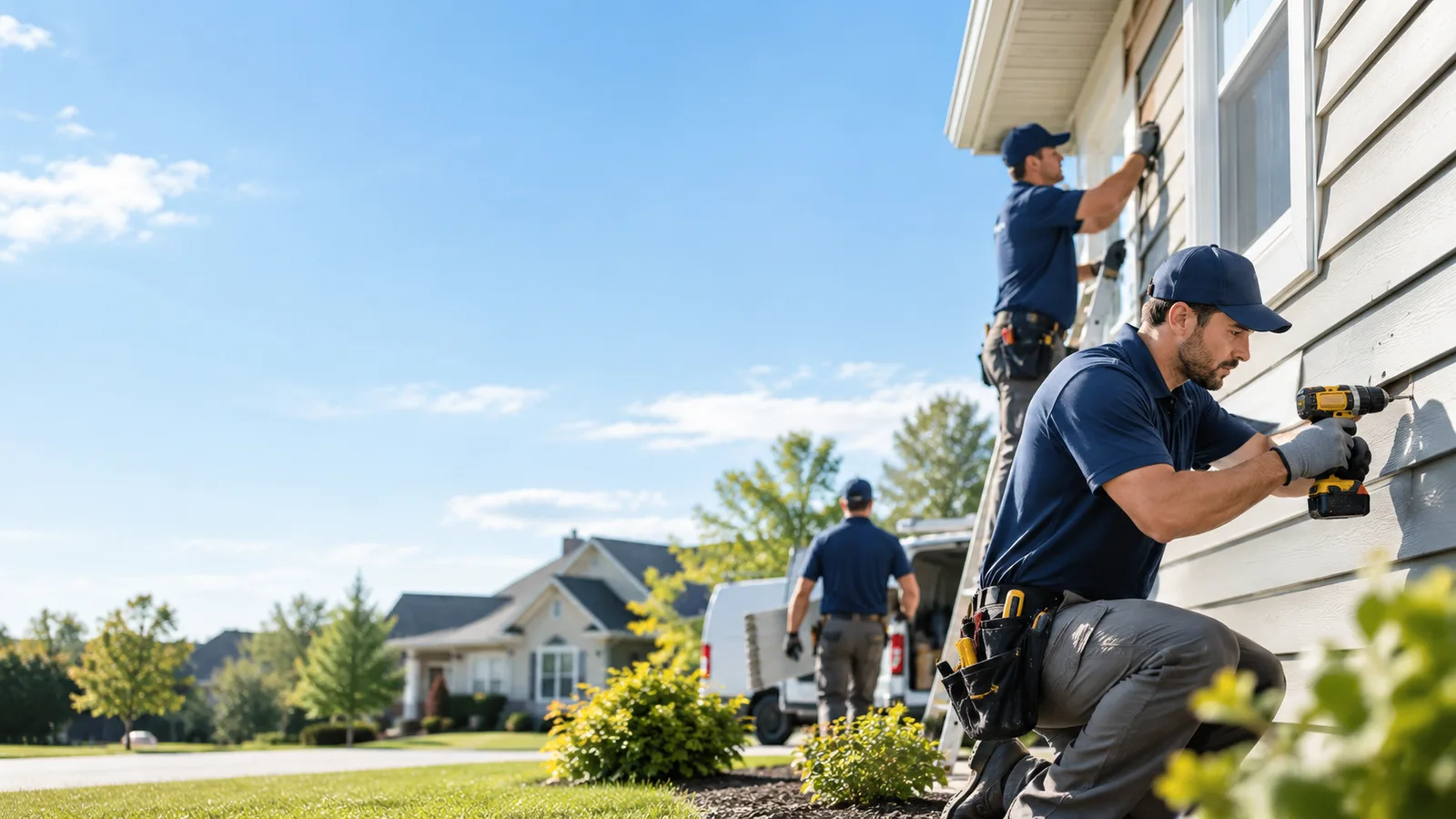 Commercial Siding Installation in Sunfield, MI